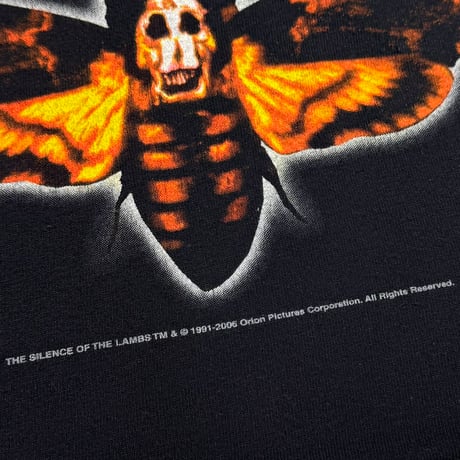 THE SILENCE OF THE LAMBS 2006 FRONT TEXT BACK MOTH ANVIL FITS MEDIUM 7733