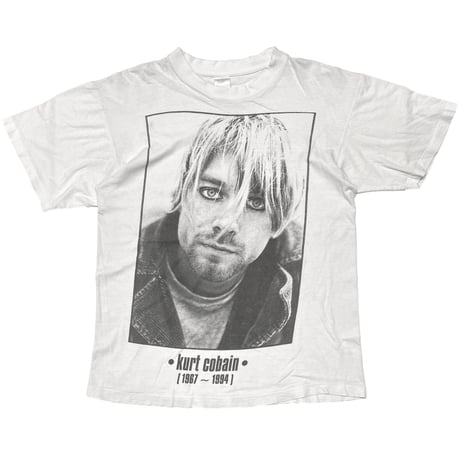 NIRVANA KURT COBAIN MEMORIAL WHITE EURO LARGE 4631