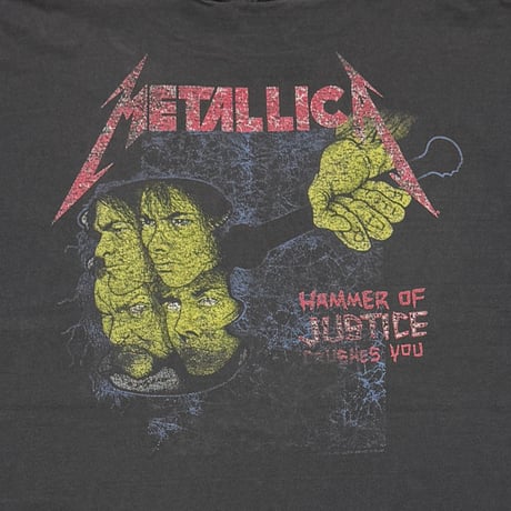 METALLICA 1994 AND JUSTICE FOR ALL GIANT BY TULTEX XL 5731
