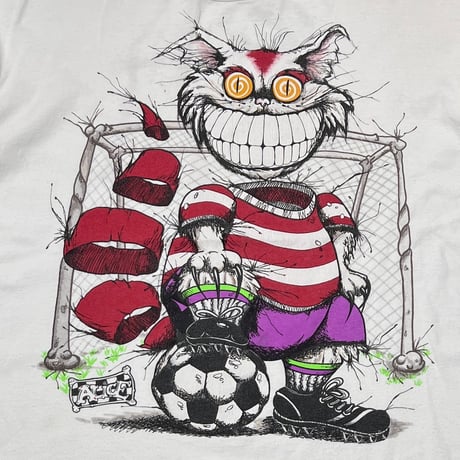 ALICE IN WONDERLAND CHESHIRE CAT FOOTBALL ANDAZIA XL 3837