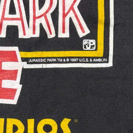 JURASSIC PARK THE RIDE 1997 UNIVERSAL STUDIOS LARGE 4205