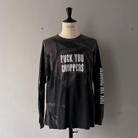 FADE is BEAUTIFUL [No.9]  FUCK YOU CHOPPERS LONG SLEEVE DELTA XL 6679