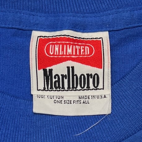 Marlboro UNLIMITED COYOTE POCKET TEE BLUE FITS XL 0212