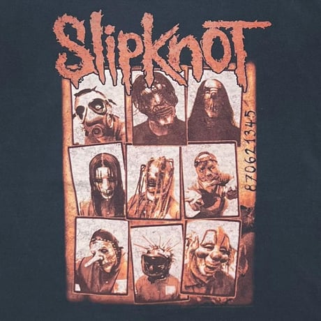 Slipknot 870621345 MASK PHOTO FRUIT OF THE LOOM XL 1450