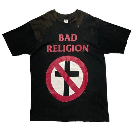 BAD RELIGION CROSS BUSTER LOGO FRUIT OF THE LOOM LARGE 8052