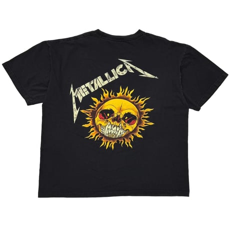 METALLICA PUSHEAD SIDE FLAMING VAMPIRE SKULL GIANT XL 4860
