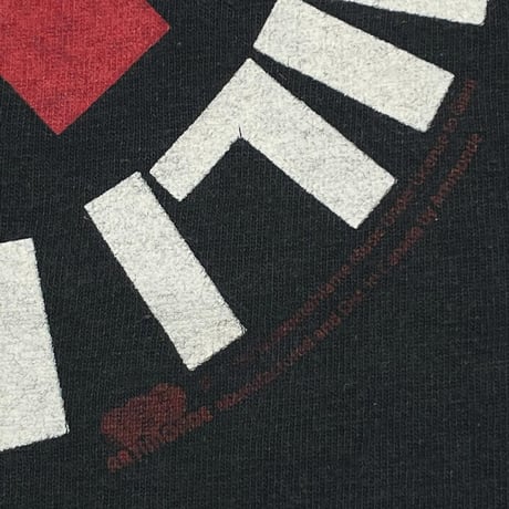 RED HOT CHILI PEPPERS CIRCLE LOGO BLACK ARTIMONDE FITS XL 6521