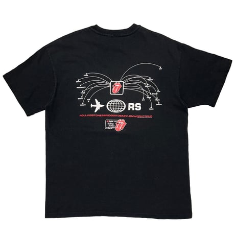 ROLLING STONES BRIDGES TO BABYLON LIP & TONGUE RS AIR PLANE FITS L-XL 0204