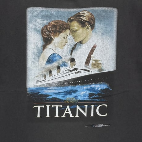 TITANIC 1998 MOVIE PROMO FADED BLACK XL 8769