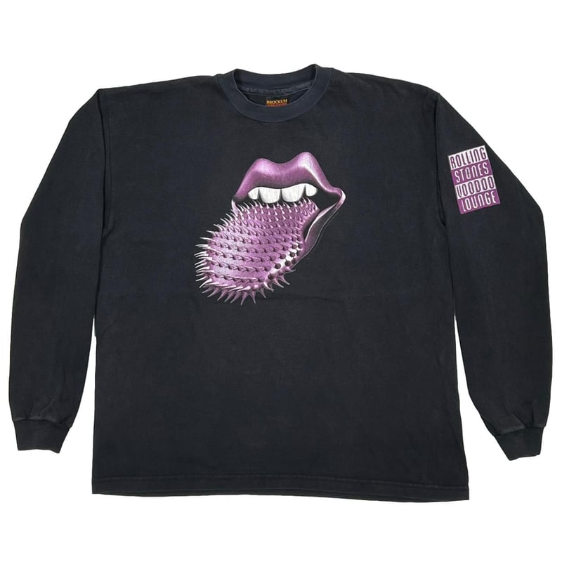 THE ROLLING STONES PURPLE SPIKE TONGUE VOODOO L