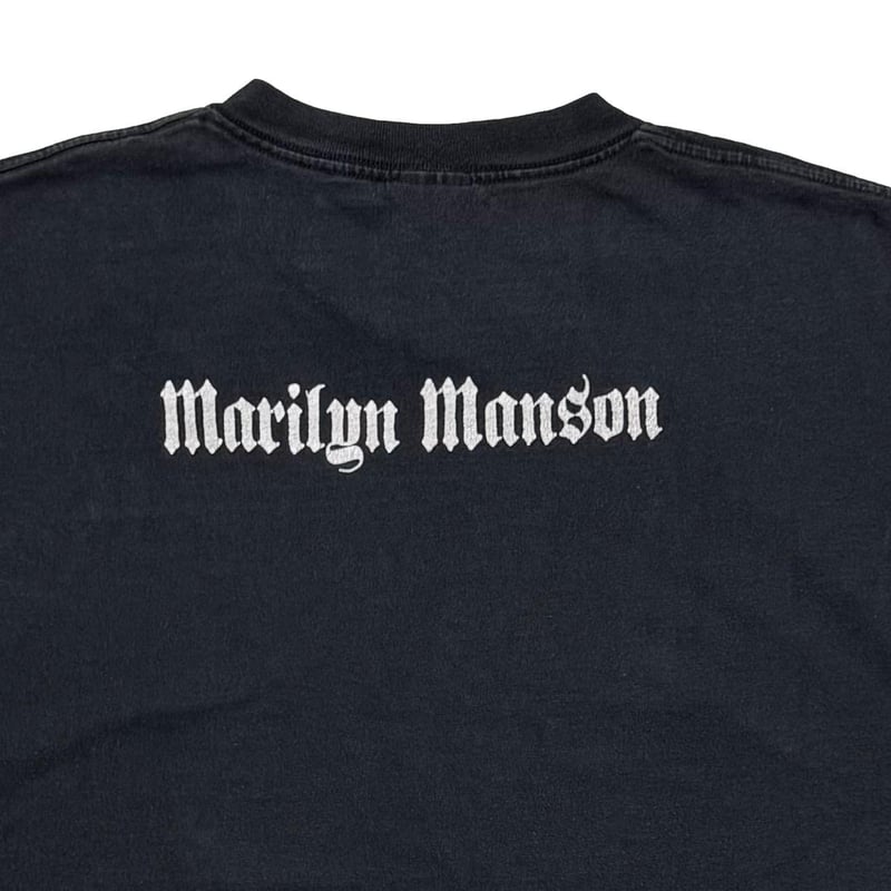 ミュージシャン MARILYN MANSON got violence? Vintage Marilyn Manson Got Violence? Long Sleeve Band Tee