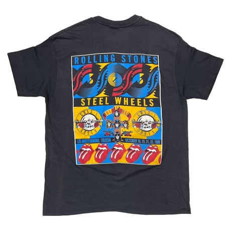THE ROLLING STONES STEEL WHEELS 1989 HANES XL 2510