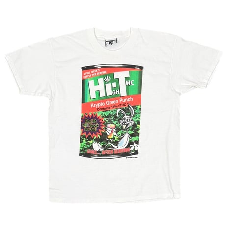 OLD & VINTAGE 1993 HIGH-THC HI-C PARODY WHITE Lee LARGE 7242