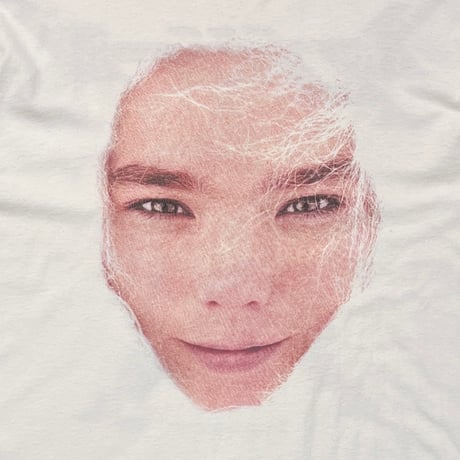 Bjork 1994 HUGE FACE WHITE PHOTO by Stephane Sednaoui SCREEN STARS XL 2869
