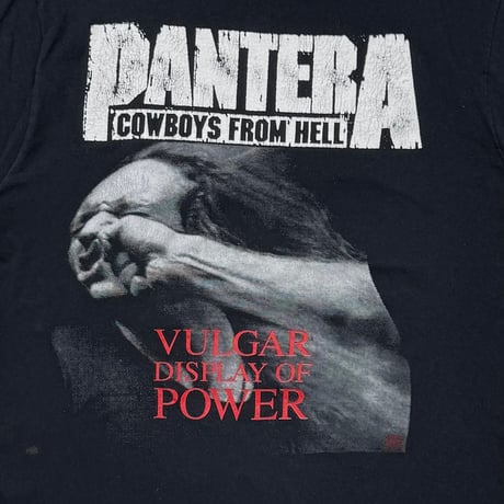 PANTERA COWBOYS FROM HELL FRUIT OF THE LOOM XL 8790