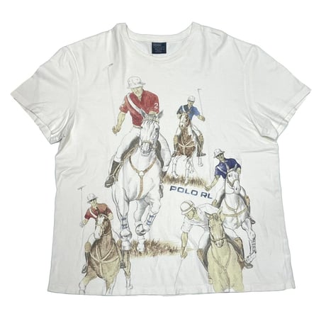 Polo by Ralph Lauren POLO RL LOGO TEE WHITE LARGE 1723