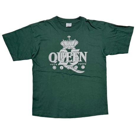 QUEEN 1999 FAN CLUB SILVER JUBILEE PARTY GREEN EURO LARGE 3856