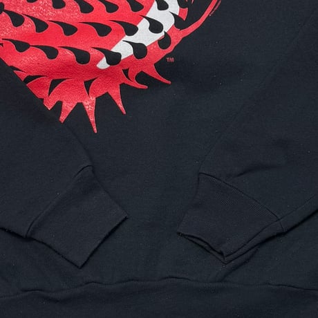 THE ROLLING STONES SPIKE TONGUE VOODOO LOUNGE Budweiser CREWNECK SWEAT FRUIT OF THE LOOM XL 8640