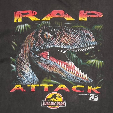 JURASSIC PARK MOVIE PROMO RAP ATTACK LARGE 3454