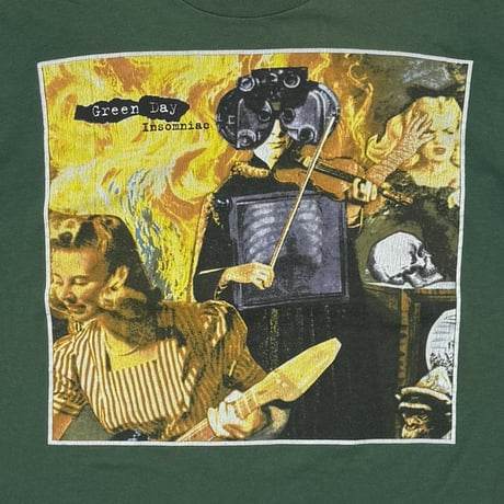 GREEN DAY IMSONIAC TOUR GREEN WILD OATS LARGE 1695