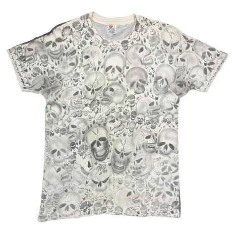 OLD & VINTAGE SKULL DRAGON OVP Hanes LARGE 7318