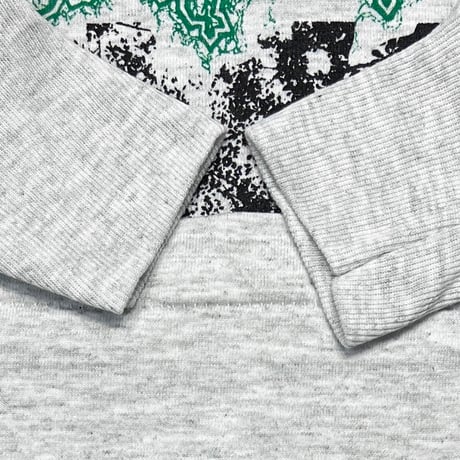 EXIT-13 GREEN IS GOOD! LS ASH GREY SCREEN STARS LARGE 3152