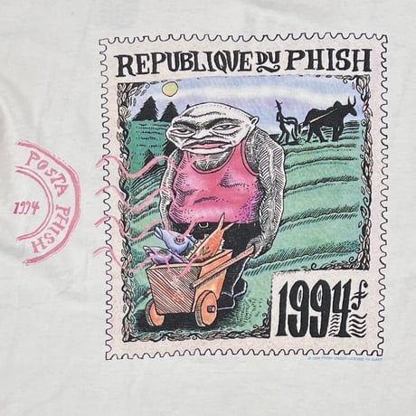 PHISH 1994 TOUR GIANT by TEE JAYS XL 3437