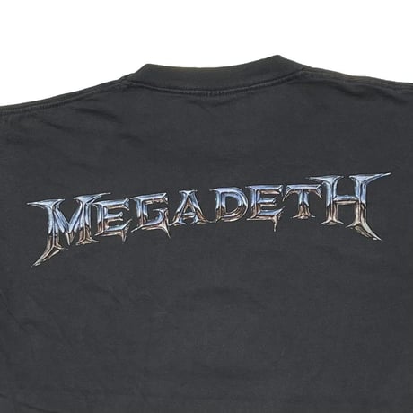 MEGADETH FLAMING SKULL BROCKUM LARGE 7732