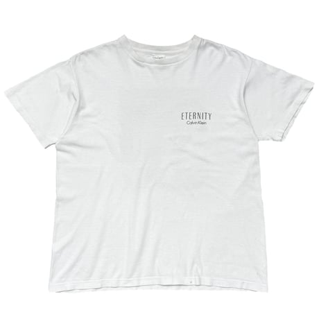 CALVIN KLEIN ETERNITY 1997 BACK MONOCHROME PHOTO WHITE LARGE 5640