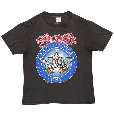 AEROSMITH AERO FORCE ONE PUMP TOUR 1990 BROCKUM LARGE 8636