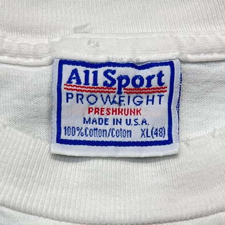 NINE INCH NAILS 1995 TOUR WHITE ALL SPORT XL 6832