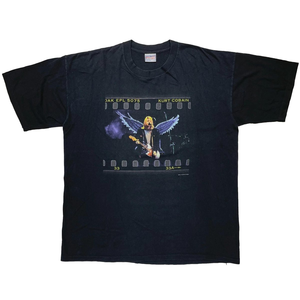 2004  COBAIN THE END OF MUSIC Tシャツ NIRVANA KURT COBAIN MEMORIAL THE END OF MUSIC 1