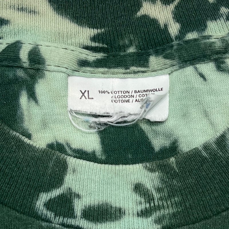 NIRVANA SMILE BOOTLEG GREEN TIE DYE XL 9112 | g
