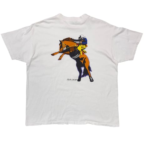 MARLBORO WILD WEST COLLECTION POCKET TEE WHITE DELTA XL 7660