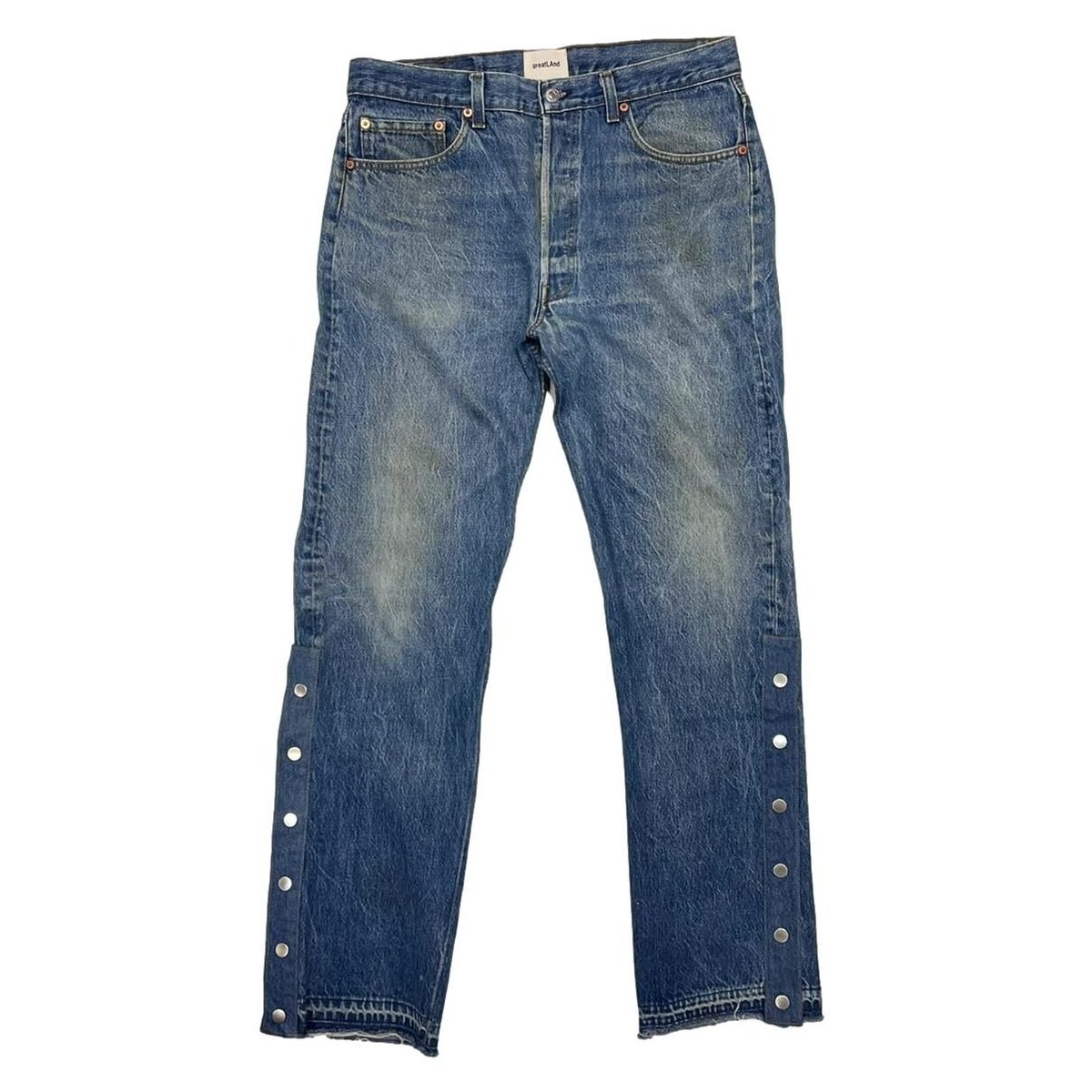 パンツ greatLAnd GRUNGEMAN REPRODUCT LEVI'S 501 greatLAnd GRUNGEMAN DENIM REPRODUCT LEVI'S 501