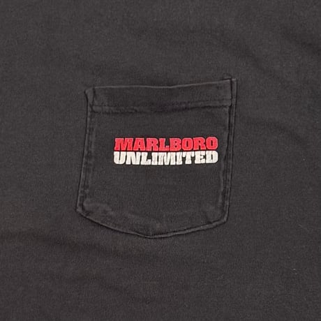 Marlboro LIZARD POCKET TEE BLACK FITS XL 3881