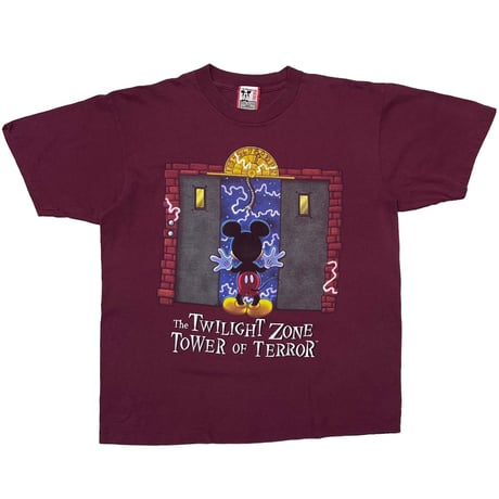 DISNEY VINTAGE TWILIGHT ZONE WINE RED LARGE 3725