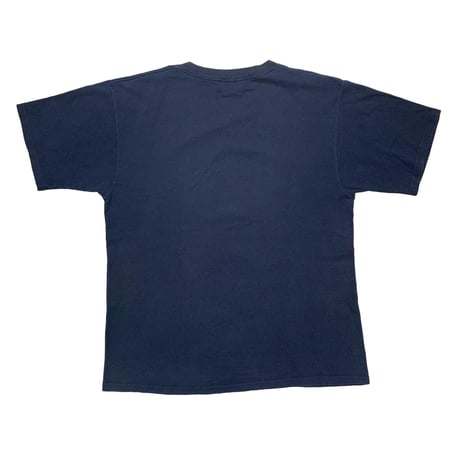 NIRVANA KURT COBAIN GUITAR TEE NAVY ALL SPORT LARGE 5358