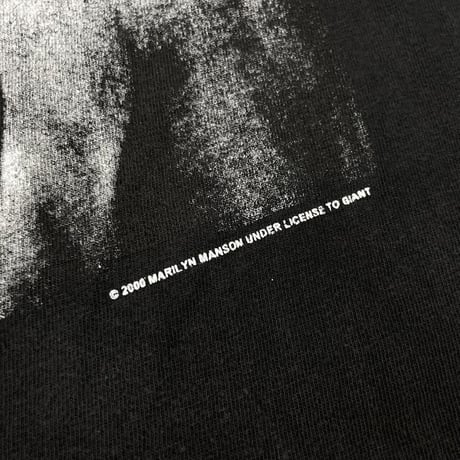 MARILYN MANSON 2000 DOUBLE SIDE GIANT FITS XL 6285