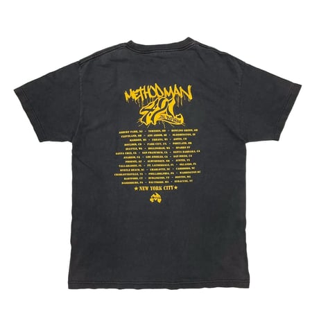 WU-TANG CLAN METHODMAN 4:21 THE DAY AFTER TOUR ALSTYLE LARGE 7832