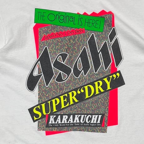 Asahi SUPER"DRY" WHITE FRUIT OF THE LOOM LARGE 5077