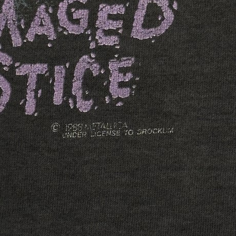 METALLICA PUSHEAD 1988 DAMAGED JUSTICE XL 2024