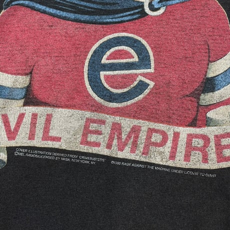 RAGE AGAINST THE MACHINE EVIL EMPIRE 1996 FITS XL 0014