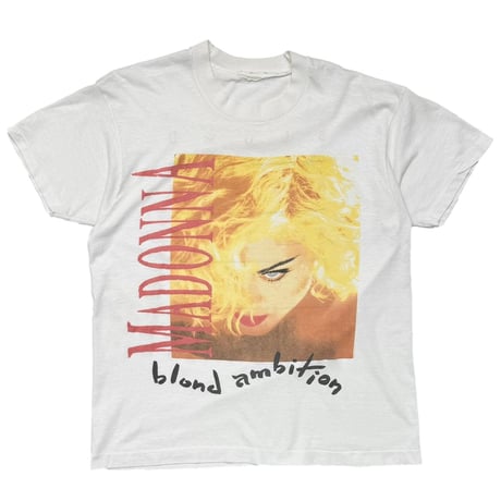MADONNA BLOND AMBITION WORLD TOUR 1990 WHITE FITS LARGE 6864