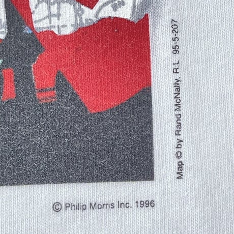 Marlboro HORSE CREEK POCKET TEE WHITE FRUIT OF THE LOOM XL 2