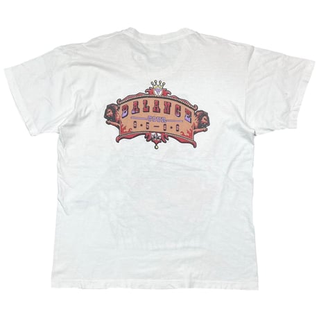 VAN HALEN 1995 BALANCE TOUR CLOWN WHITE FRUIT OF THE LOOM XL 9512