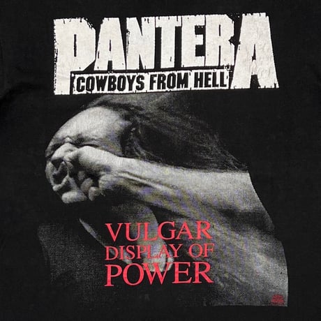 PANTERA COWBOYS FROM HELL Hanes LARGE 2977