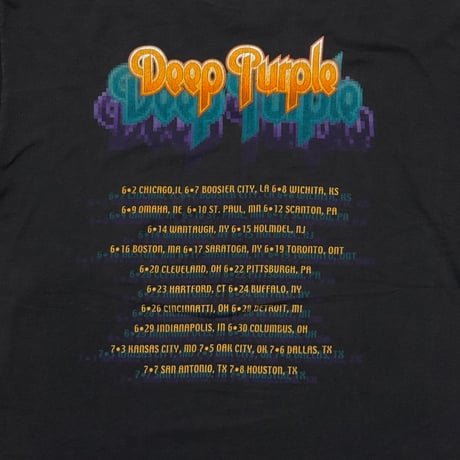 DEEP PURPLE NORTH AMERICAN TOUR ALL SPORT XL 6310