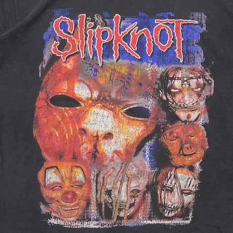 Slipknot 870621345 MEMBER FACE BOOTLEG LARGE 6966