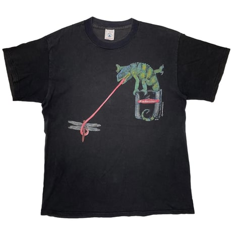 1997 Budweiser プリント 長袖 Tシャツ XL DELTA ロンT 301af4bafd25f33efe7d68802dca8a